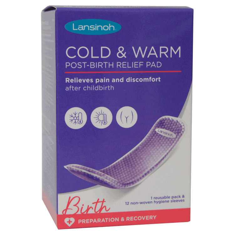 Lansinoh Cold & Warm Entlastungskissen nach der Geburt – Für die Zeit nach der Geburt