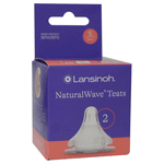 Lansinoh Feeding bottles 2 x 160ml - With or without extra Natural wave teats