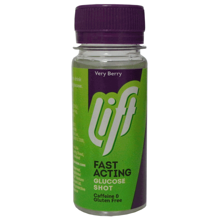 Glucose liquide à action rapide Lift 60 ml - Saveur très baies
