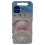 MAM Originele Siliconen Fopspenen x 2 - 3 Maten: 6 maanden +, 16 maanden + en 18 tot 36 maanden