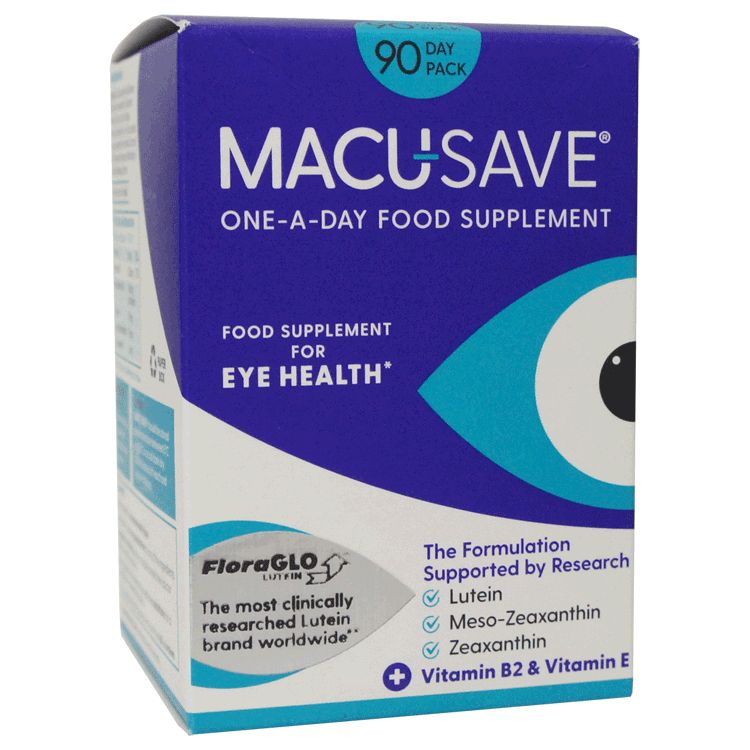 Macusave Capsules x 30 ou 90 pack - Pour le traitement de la dégénérescence maculaire