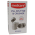 Medicare Pill Splitter and Crusher - In one device
