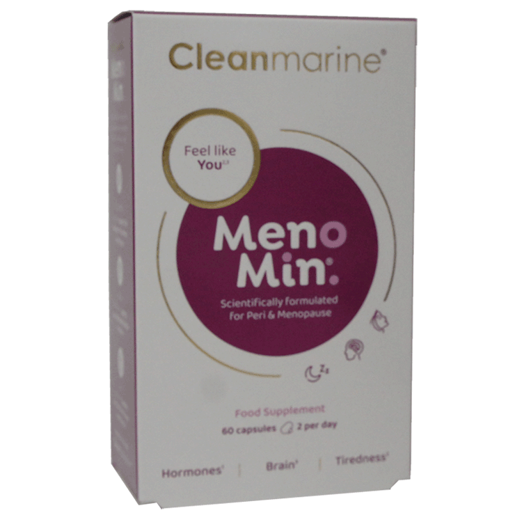 Cleanmarine MenoMin x 60 gélules - Formulé pour la péri et la ménopause