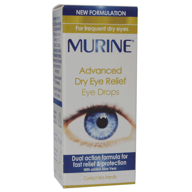 Murine Advanced Dry Eye Relief Eye Drops 10ml