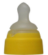 Cow and Gate First Infant Milk 200ml x 6 - From Birth with or without teat adapter and Yellow Neck NUK teats