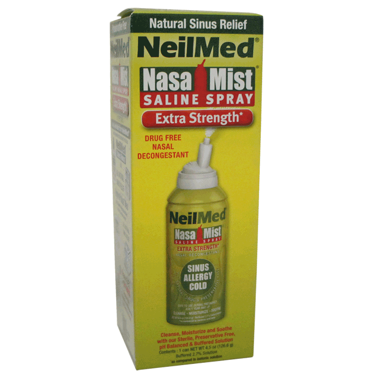 NeilMed NasaMist Saline Spray 126g - Extra sterke decongestivum