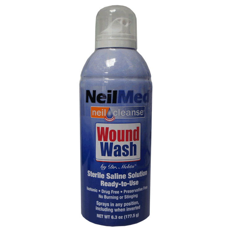 Neilcleanse Wound Wash 177g - Sterile Saline in an aerosol