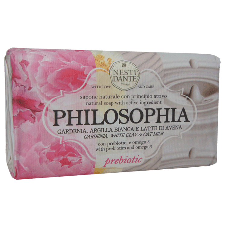 Nesti Dante Philosophia Gardenia, White Clay and Oat Milk Savap 250g - Prébiotique