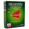 Patchs Nicorette InvisiPatches 10 mg x 7 - Patchs à la nicotine