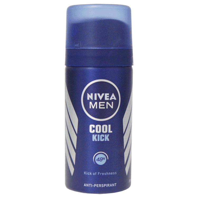 Nivea Men Cool Kick Antitranspirant Spray 50 ml – Reisegröße