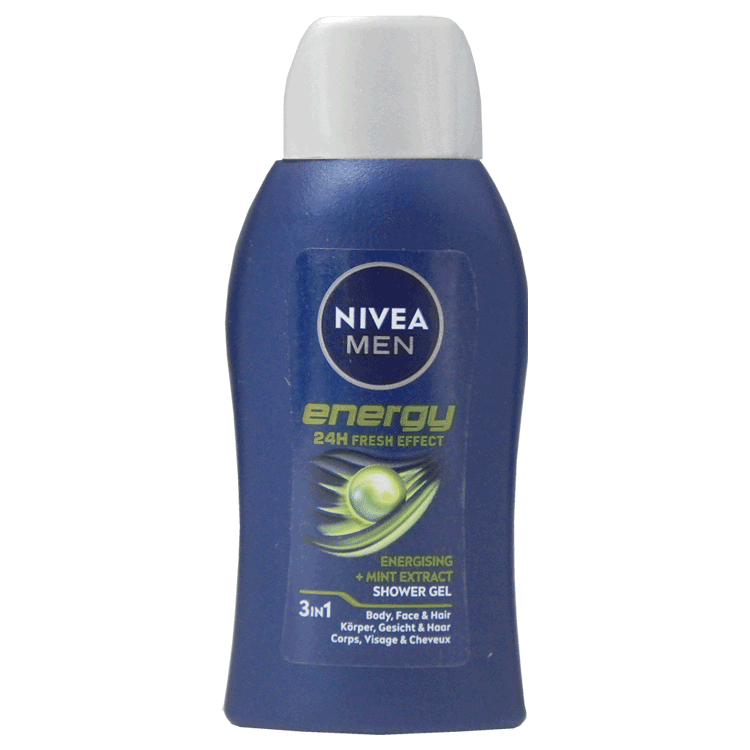 Nivea Men Energy Duschgel 50 ml – Reisegröße