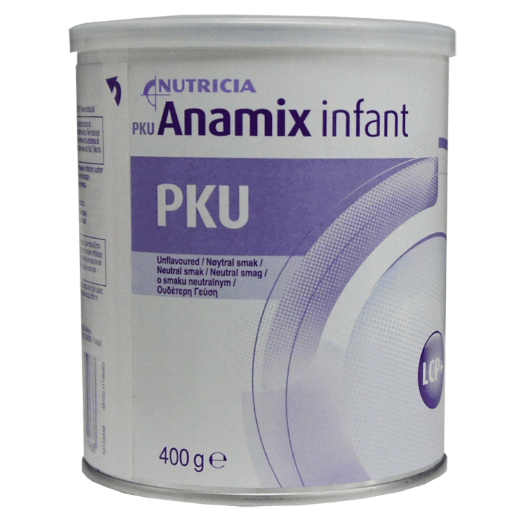 Nutricia Anamix Infant PKU 400 g – Nahrungsergänzungsmittel für Patienten mit Phenylketonurie