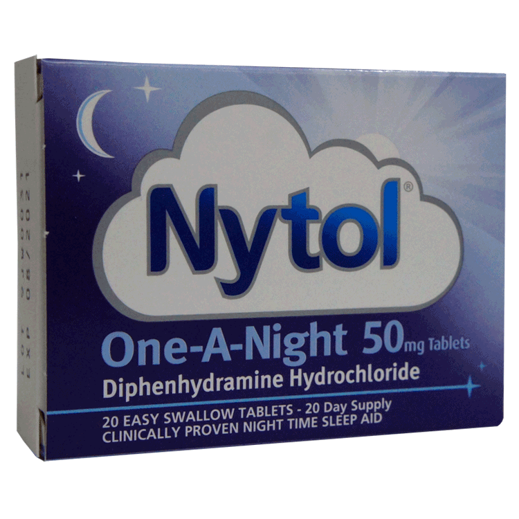 Nytol One 's nachts 50 mg x 20 tabletten - Slaaphulp