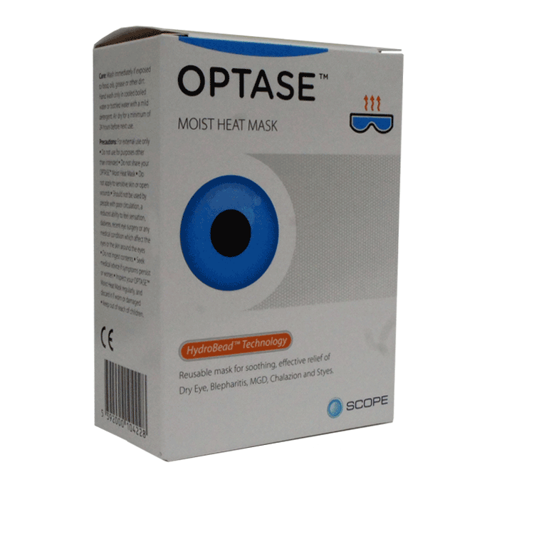 Optase Moist Heat Mask x 1 Re-usable - Eye Treatment