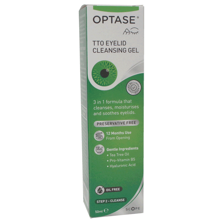 Optase Tto Gélide Nettoying Gel 50ml