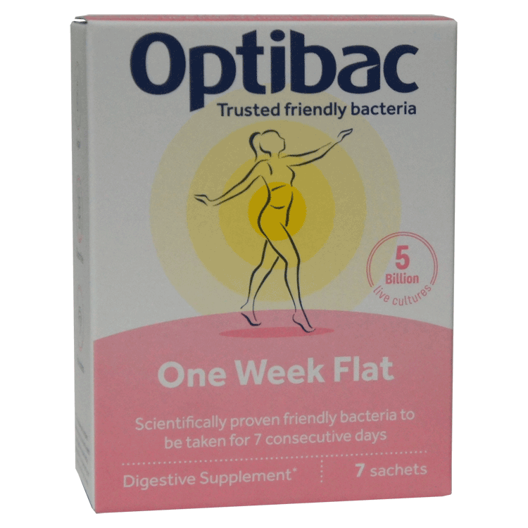 Optibac Eén week plat x 7 zakjes
