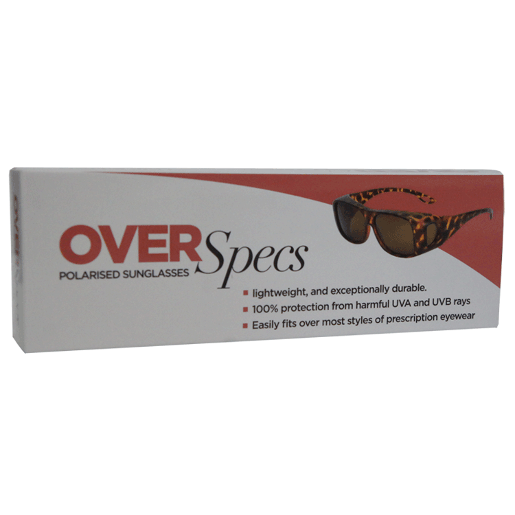 Lunettes de soleil polarisées OverSpecs - Overglasses - Écaille de tortue