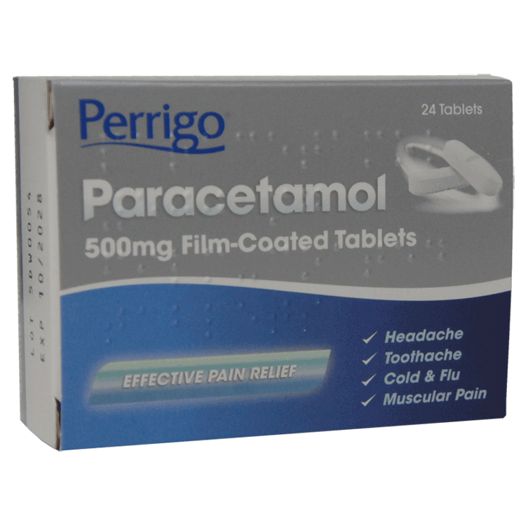 Paracétamol 500 mg comprimés x 24 - Contre la douleur et la fièvre