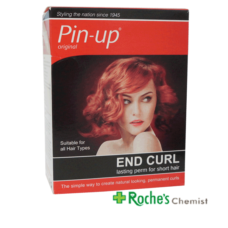 Pin up End Curl - permanent durable pour les cheveux courts