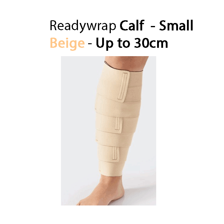 ReadyWrap CALF - BEIGE ou NOIR - Vêtement de compression réglable pour œdème chronique