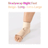ReadyWrap RIGHT FOOT Verstellbares Kompressionskleidungsstück mit Klettverschlüssen für chronische Ödeme