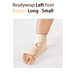 ReadyWrap LEFT FOOT Adjustable Compression Garment with Velcro Straps for Chronic Oedema
