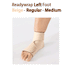 ReadyWrap LEFT FOOT Adjustable Compression Garment with Velcro Straps for Chronic Oedema