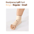 ReadyWrap LEFT FOOT Adjustable Compression Garment with Velcro Straps for Chronic Oedema