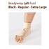 ReadyWrap LEFT FOOT Adjustable Compression Garment with Velcro Straps for Chronic Oedema