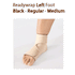 ReadyWrap LEFT FOOT Adjustable Compression Garment with Velcro Straps for Chronic Oedema