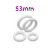Portia Vaginal Pessary Rings - - For Urinary Incontinence in Women - Free of Oestrogen Generating Phthalates - Latex Free