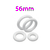 Portia Vaginal Pessary Rings - - For Urinary Incontinence in Women - Free of Oestrogen Generating Phthalates - Latex Free