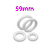 Portia Vaginal Pessary Rings - - For Urinary Incontinence in Women - Free of Oestrogen Generating Phthalates - Latex Free