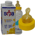 (Extra hungriges Baby von 0 bis 6 Monaten) SMA PRO 1 Erste Säuglingsmilch 200 ml x 6 + 24 SMA Gelbhalssauger + Canpol-Flaschen 250 ml x 2