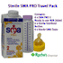 Reispakket voor steriele noodbabymelk - SMA PRO Follow On-babymelk 200 ml x 6 (met 6 x steriele flessen en 6 steriele spenen)