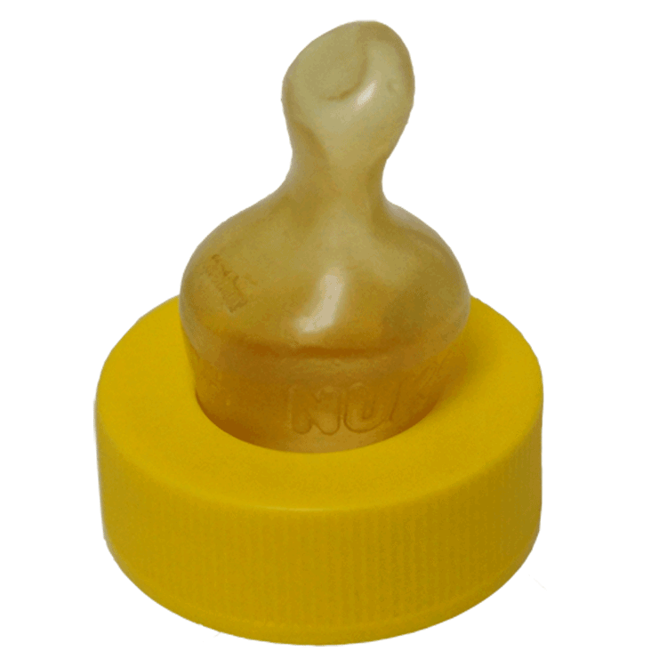 Milk carton to feeding bottle - Converter Kit - Cow & Gate 1 First Baby Milk 200ml x 4 + Converter Lid + 24 Sterile SMA Teats