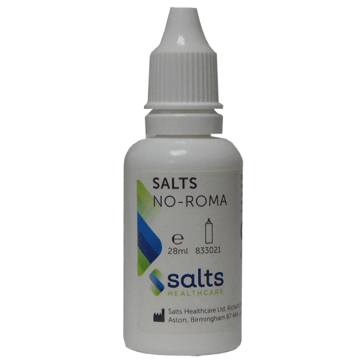 Salts No-Roma  28ml - Colostomy / Ileostomy De-odouriser