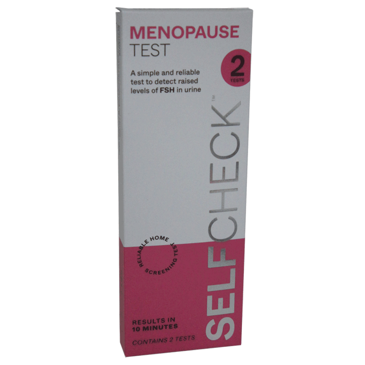 Self Check Menopause Tests x 2 - From Urine Sample