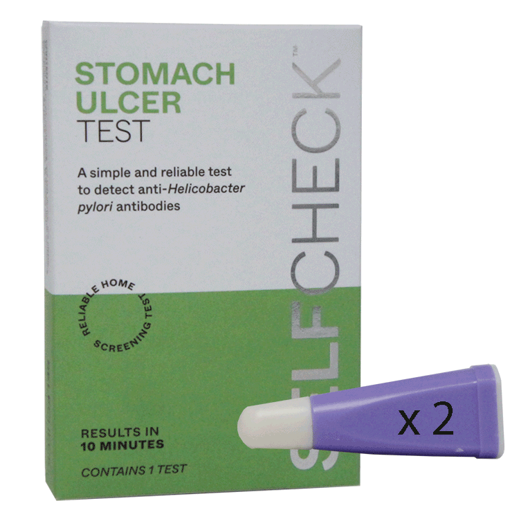 Zelfcontrole maagzwerentest x 1 -Test op Helicobacter Pylori