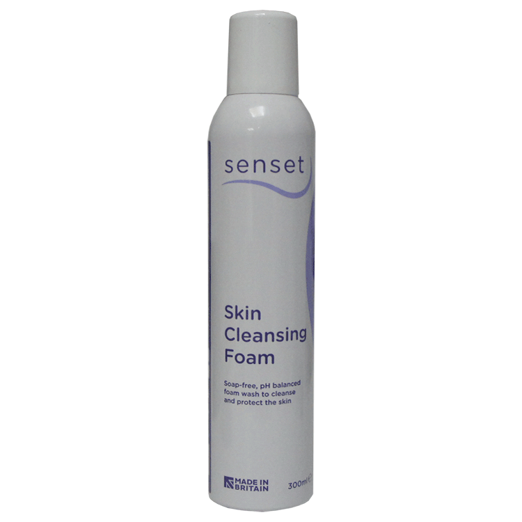 Senset Skin Cleansing Lotion 300ml + KARA Soft Patient Wipes x 100 - For cleaning pressure sores