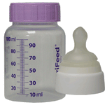 Sterifeed 100 ml Babyflasche x 5 + sterile Schraubsauger x 24 – 5 Typen