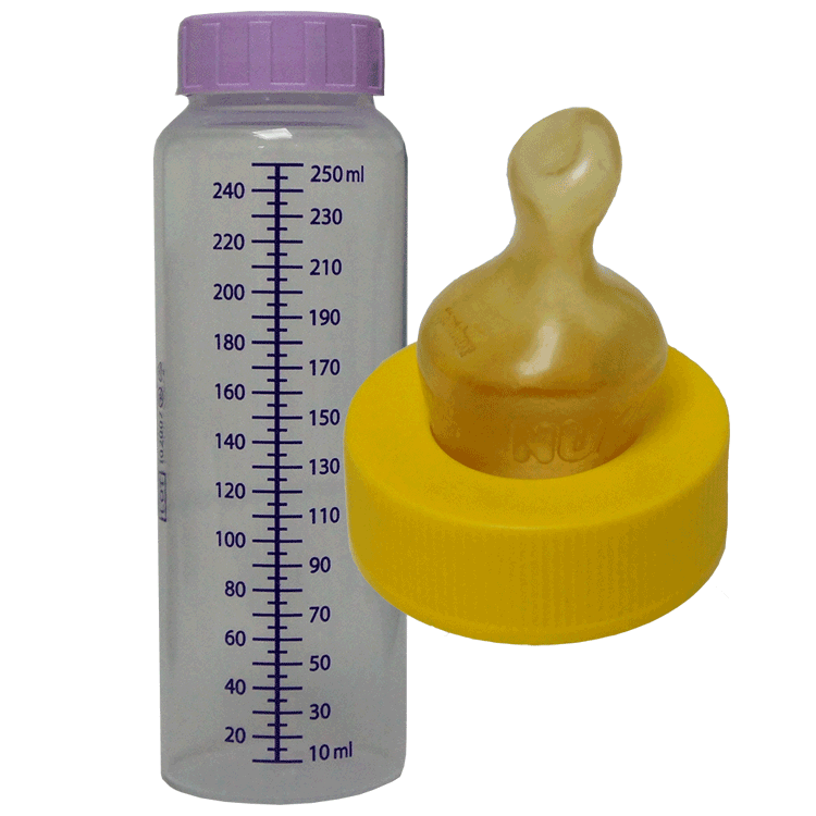 (Stillpaket) Sterifeed 250ml Flaschen x 10 steril + SMA Sauger steril x 10