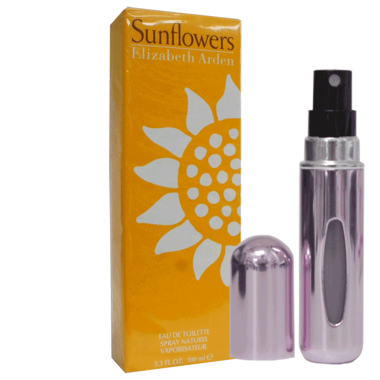 Zonnebloemen EDT 100ml van Elizabeth Arden + Gratis verstuiver die erbij past