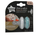 Tommee Tippee Closer to Nature Borstachtige fopspeen 0-6m x 2 of 6 tot 18m x 2