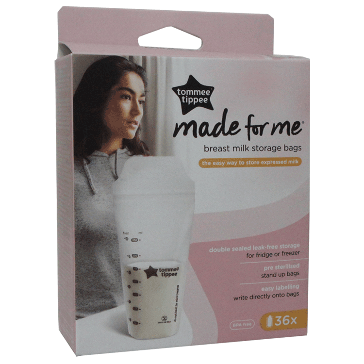 Tommee Tippee Bewaarzakken voor moedermelk x 36 - Stazakken