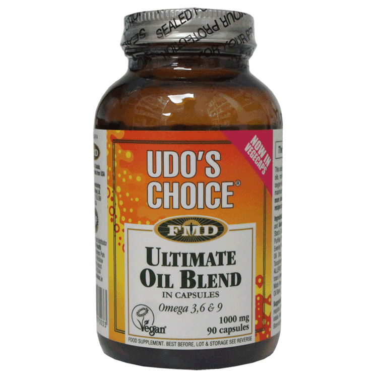 UDO's Choice Ultimate Oil Mischung 1000 mg x 90 Kapseln