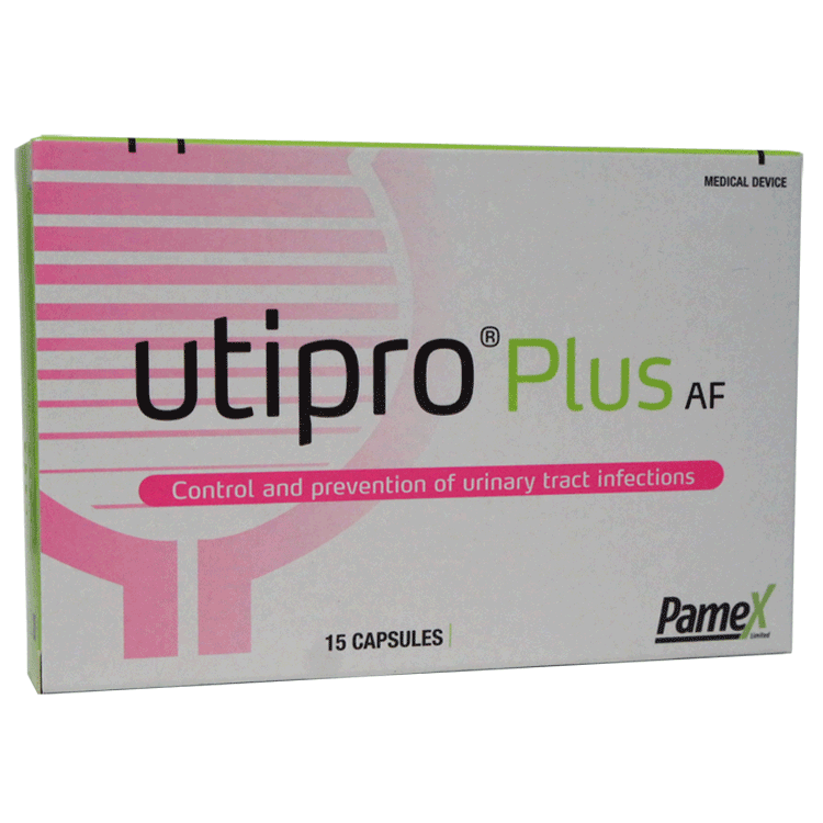 UTi Plus AF x 15 capsules - Control and Prevention of Urinary Tract Infections
