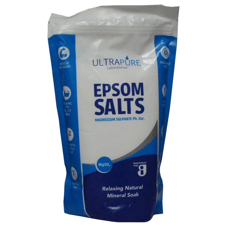 Ultrapure Epsom Salts 1Kg - For a relaxing mineral soak - 3 Alternatives