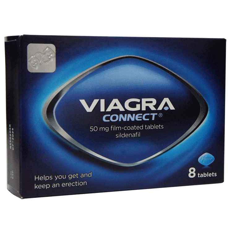 Viagra Connect 50mg (Sildenafil) Tablets x 8