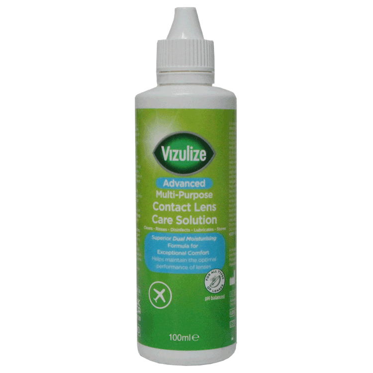 Vizulize Advanced Contact lens solution 100ml